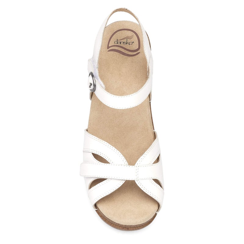 Dansko Women's Season White Sandal 5.5-6 M US - Image 2